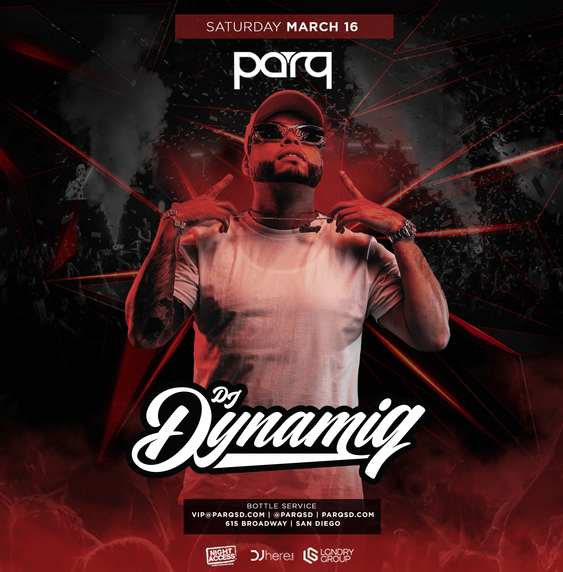 Parq Saturdays W/ Dj Dynamiq