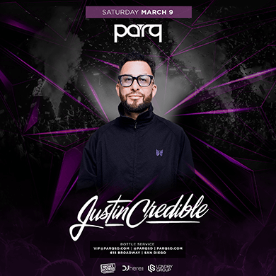 Parq Saturdays W/ Justin Credible