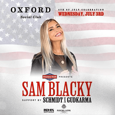 Oxford Wednesdays W/ Sam Blacky