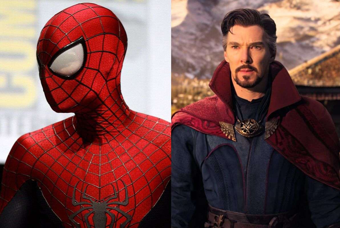 image showing spiderman and dr. strange for halloween costume ideas