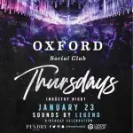 Oxford Thursdays